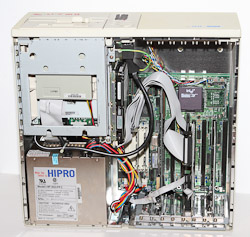 Inside the case of this Computer