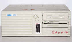 Typical 1990's Era PC awaiting processing