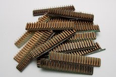 Gold Plated connector pins on fingers