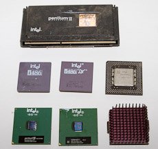 Several generations of Intel Processors.