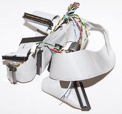 Various cables found in this PC